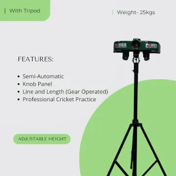 AE BOWLING MACHINE SEMI-AUTOMATIC SPEED - 140 KMPH